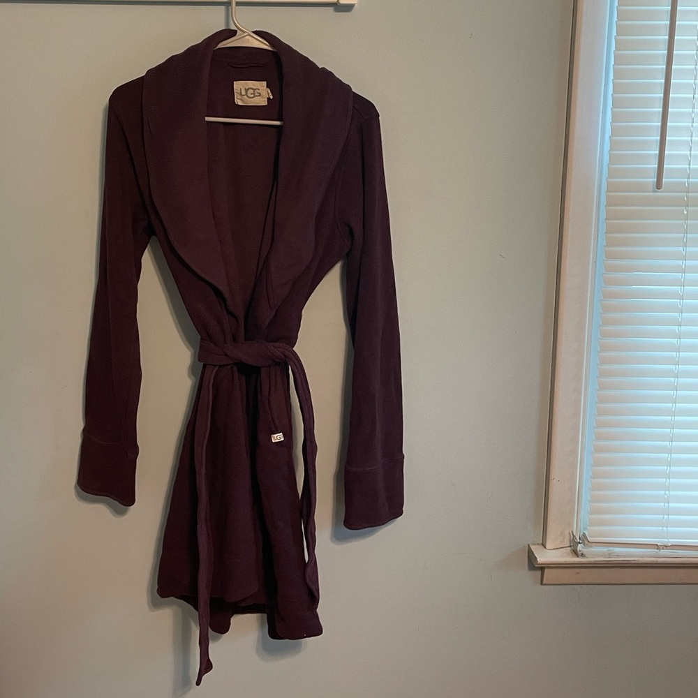 Maroon UGG Blanche II Robe